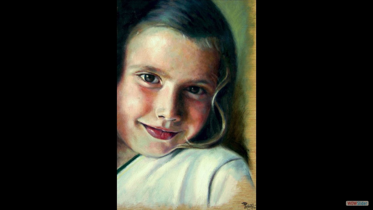 Irene. 30 x 20 cms. Óleo sobre tabla.