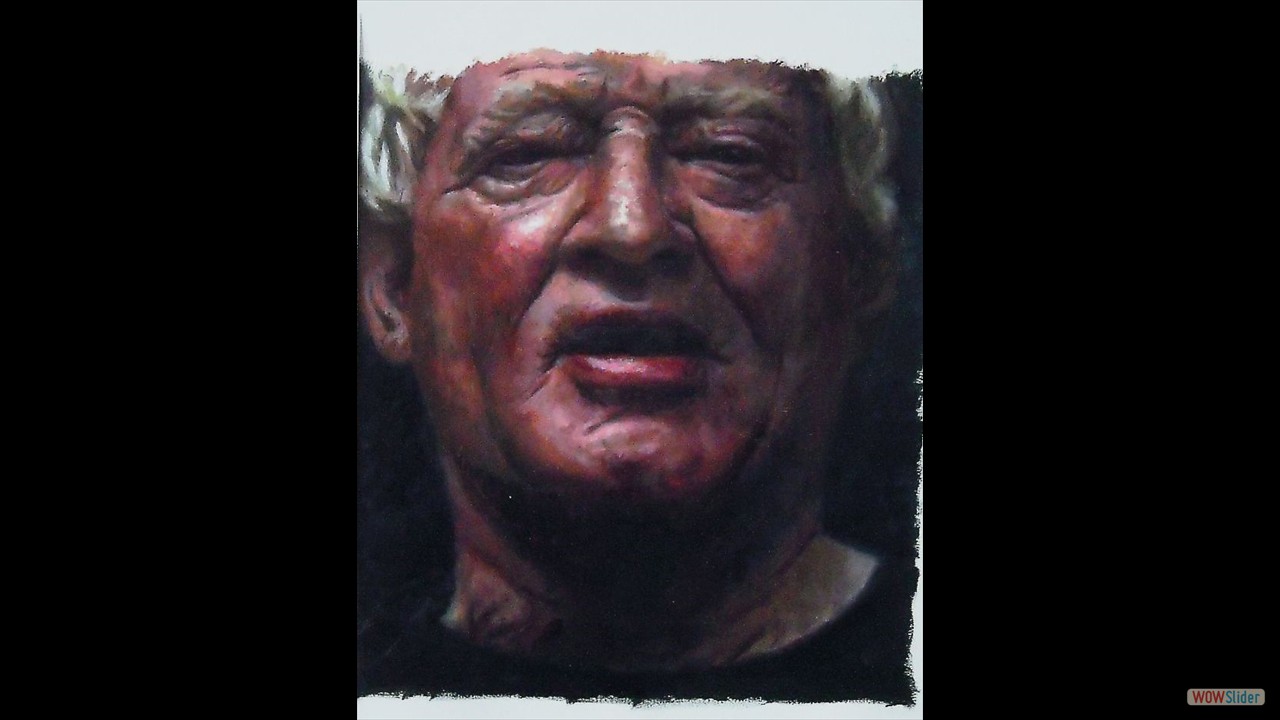 Emperador romano. 40 x 30 cms. Óleo sobre lienzo.
