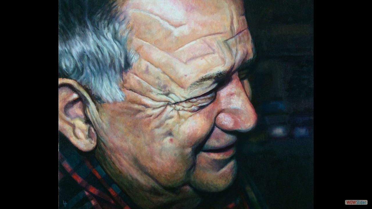 Luis. 40 x 50 cms. Óleo sobre lienzo.