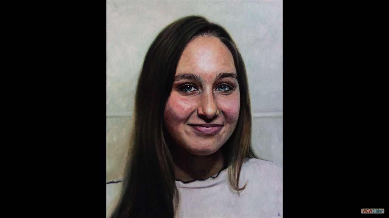 Martina. 40 x 30 cms. Óleo sobre lienzo.