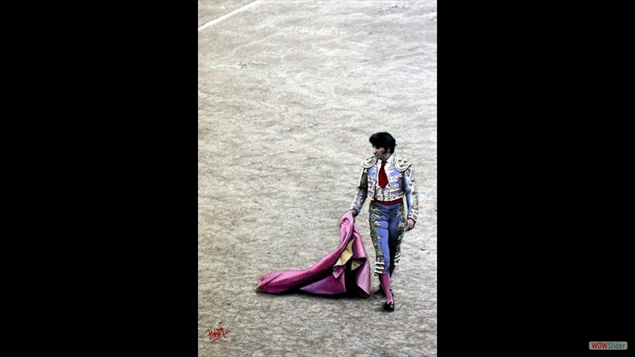 Ahí queda eso. 70 x 50 cms. Mixta sobre cartón.